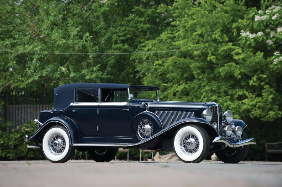  Auburn 12-165 Salon Phaeton Sedan 1933 года  (фото 21 из 21)